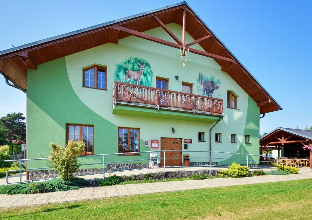 Jilešovice Restaurace A Penzion Kamenec מראה חיצוני תמונה